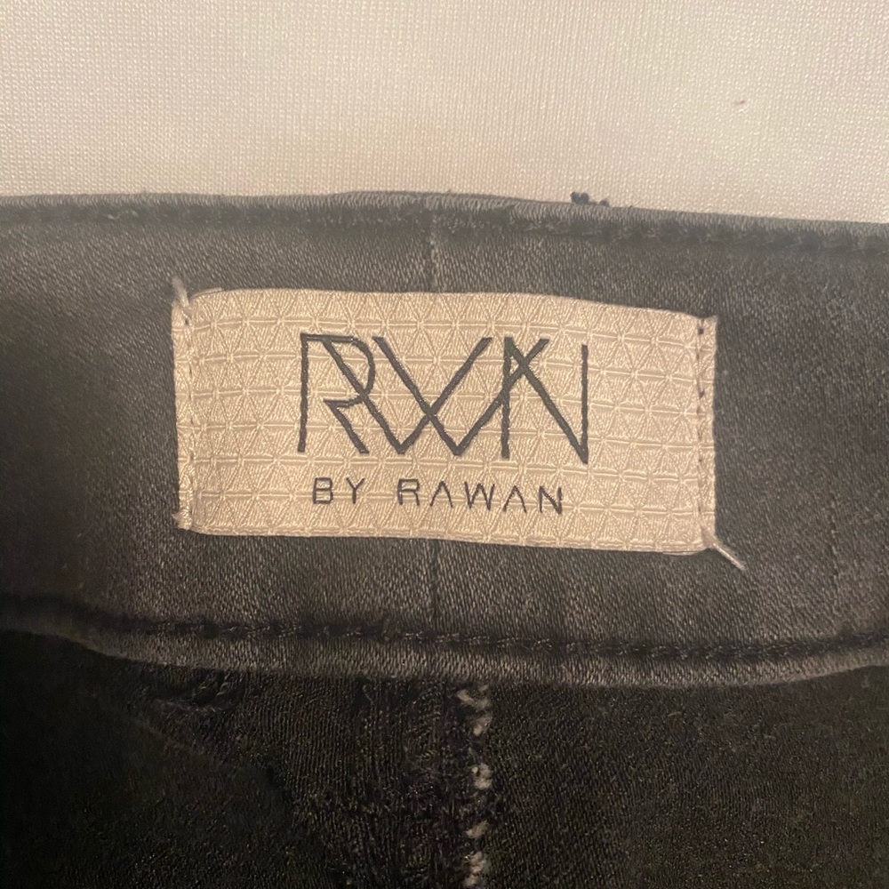 RWN black/grey skinny curvy jeans